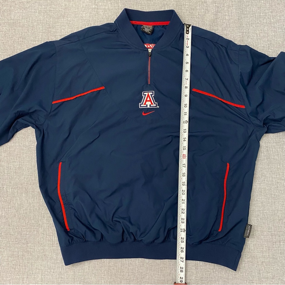 Vintage Nike Clima-Fit Mens Large Arizona Wildcats Center Swoosh 90s Windbreaker - Picture 4 of 15